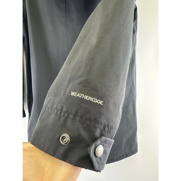 Eddie Bauer Charly Parka Weatheredge Waterproof Rain Jacket Black Women Large - Picture 7 of 16